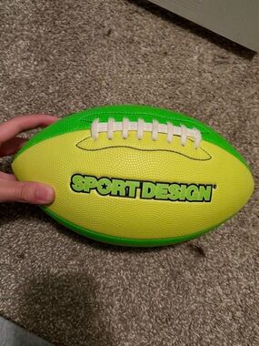 Kids Football - Bright Green & Yellow